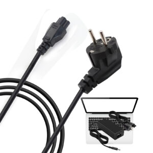 3 Prong 3 Pin AC Power Cord Cable for Dell IBM Hp Notebook Computer Charger Ue [OG3M]